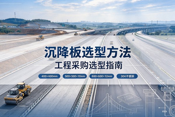 花都沉降板选择方法