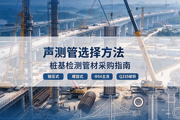花都声测管选型标准