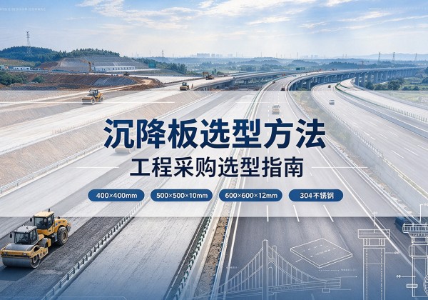 花都沉降板选择方法